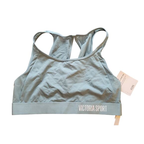 Victoria Sport The Player Racerback Bra - Blue, Large - Picture 1 of 4